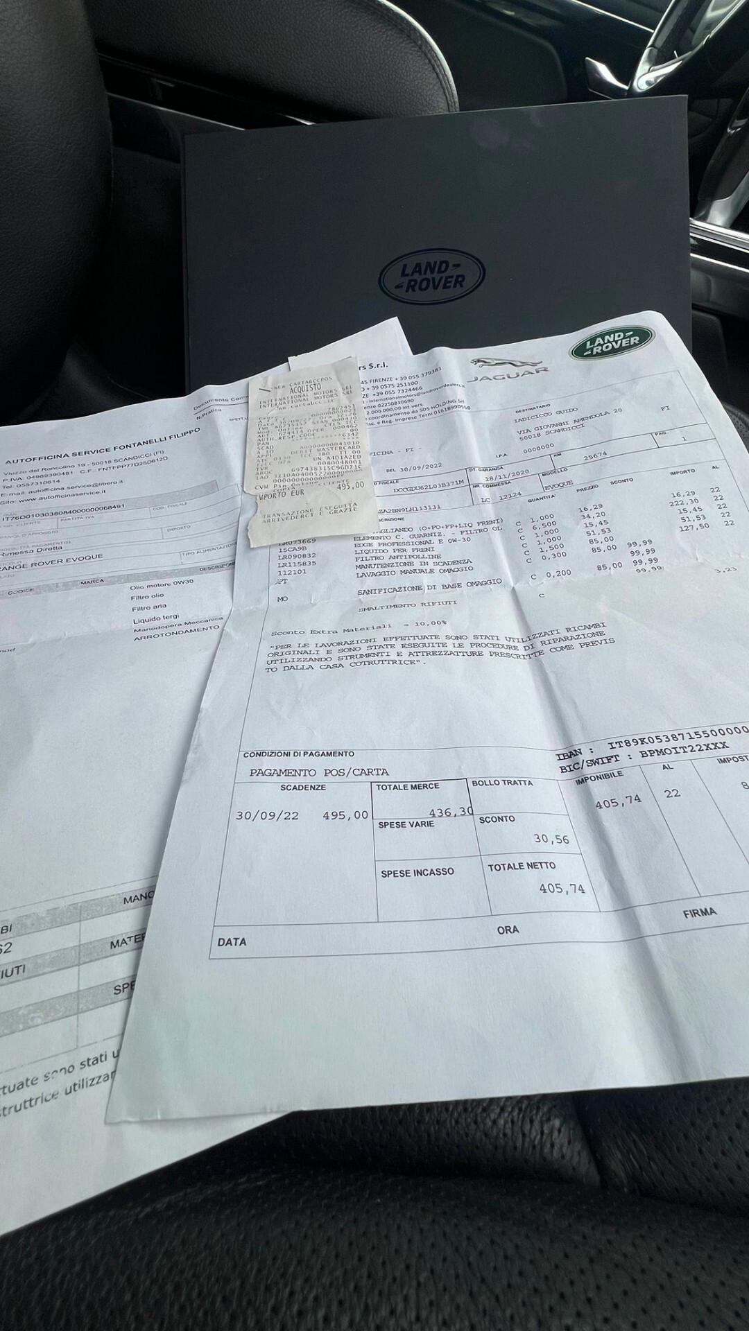 Land Rover Range Evoque 2.0D 150 CV AWD Auto SE TETTO APRIBILE