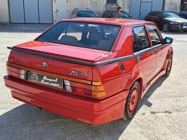 Alfa romeo 75 turbo evoluzione asi targa oro-1987