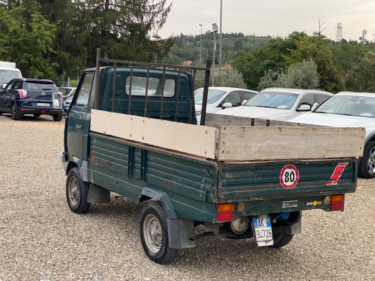 PIAGGIO APE POKER RIBALTABILE