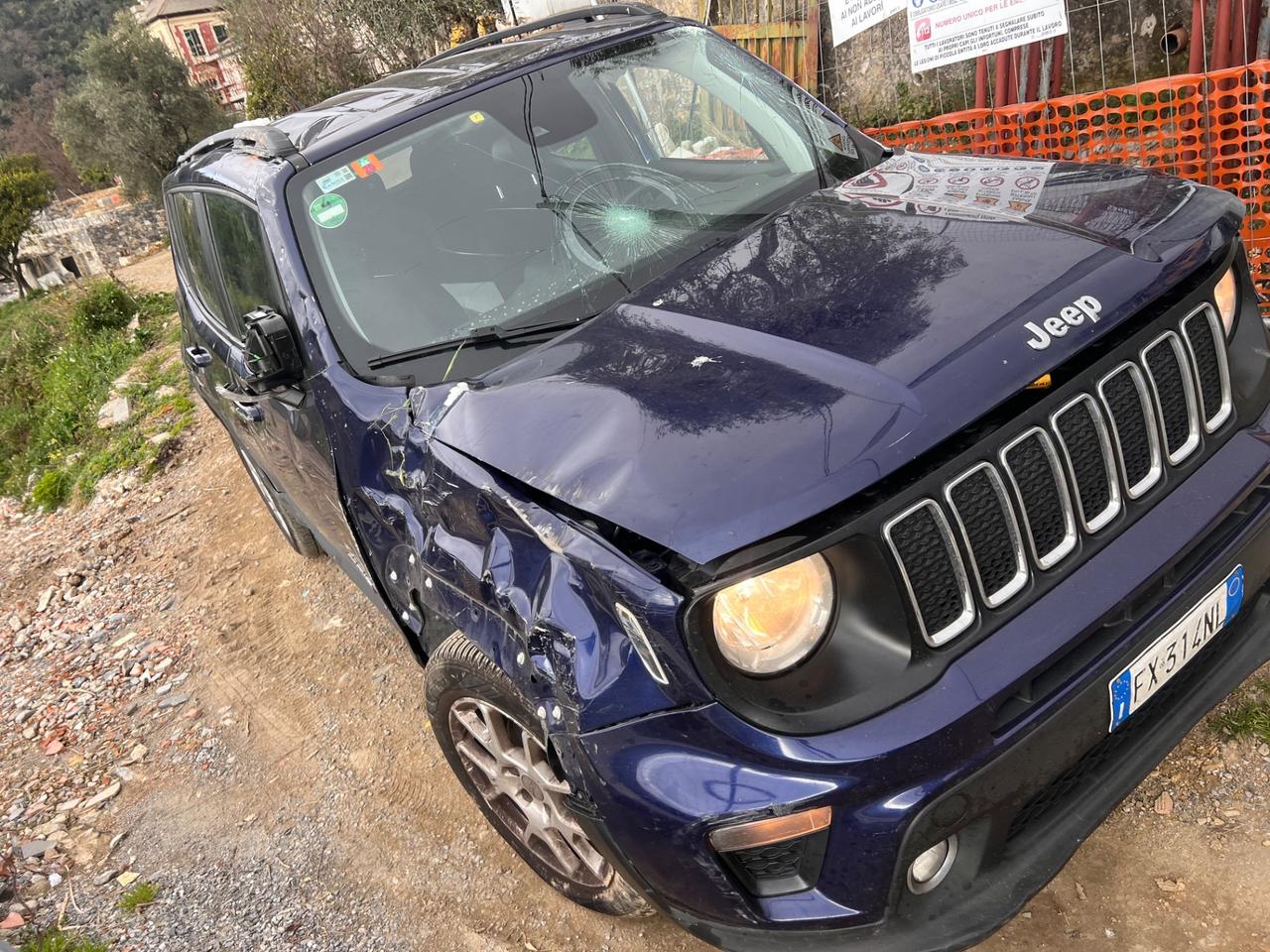 Jeep Renegade 1.6 Mjt 120 CV S danneggiata marciante Automatic