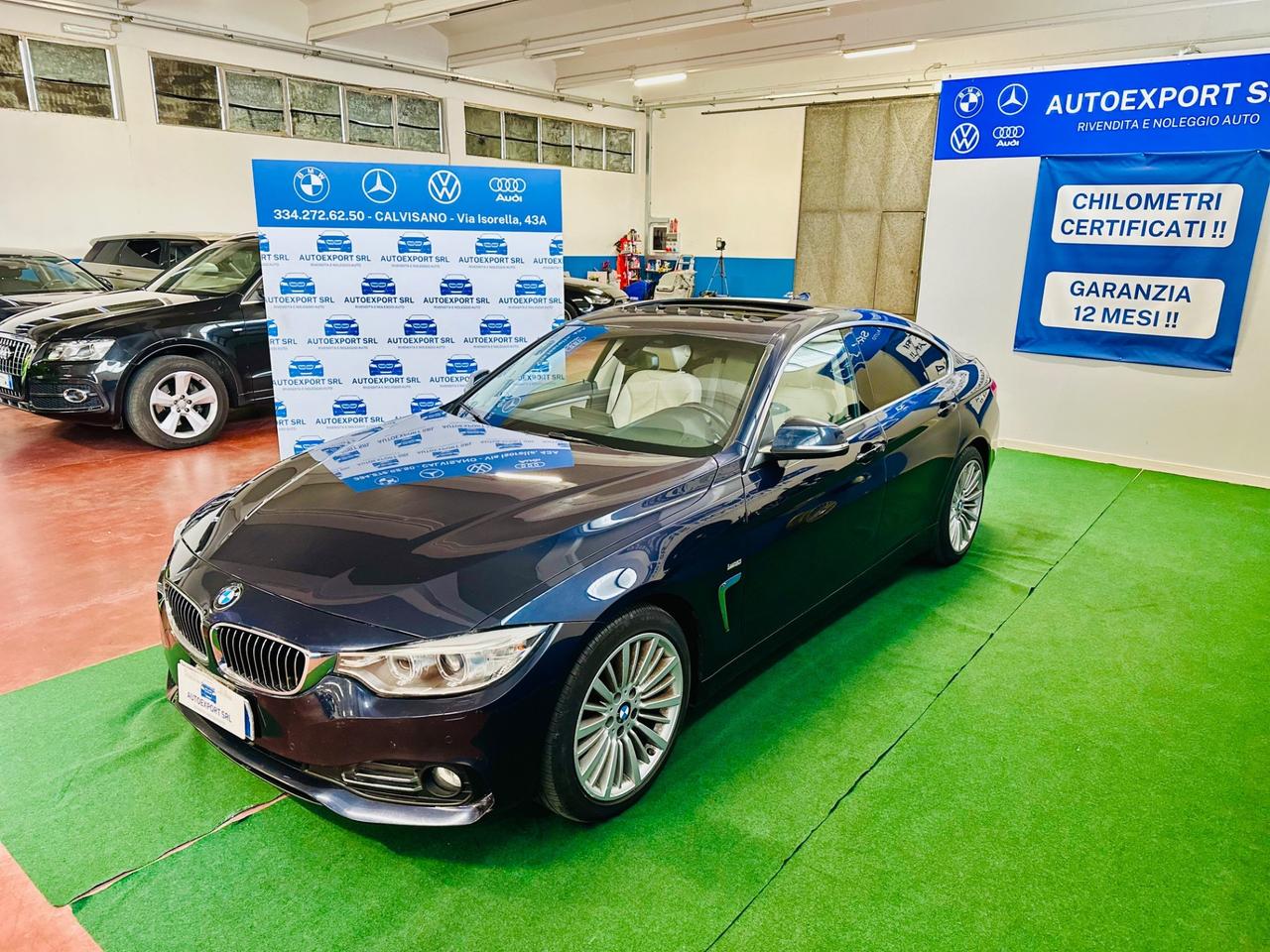 Bmw420d Coupé Luxury automatic/tetto/5porte/2017