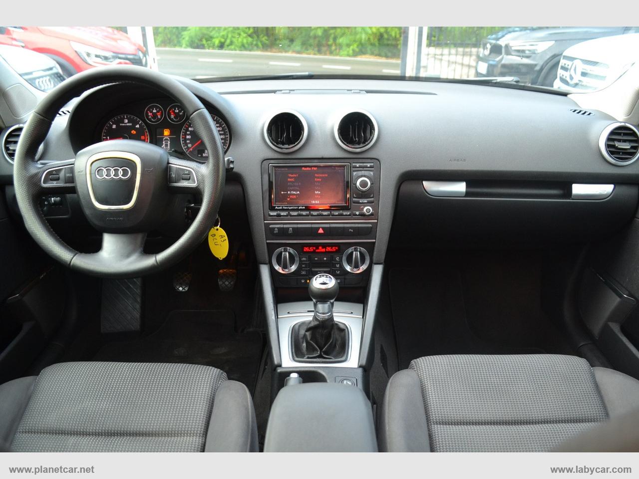 AUDI A3 SPB 2.0 TDI 170CV quattro Ambition