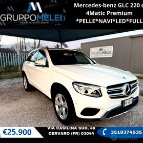 Mercedes-benz GLC 220 d 4Matic Premium *PELLE*NAVI*LED*FULL