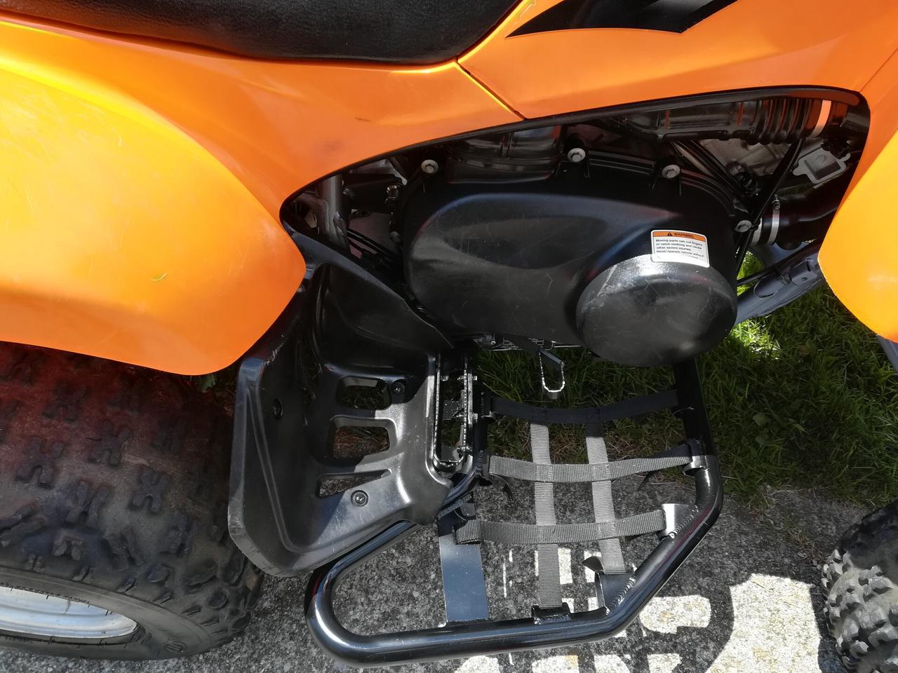 Kawasaki KFX 700 automatico con retro patente b