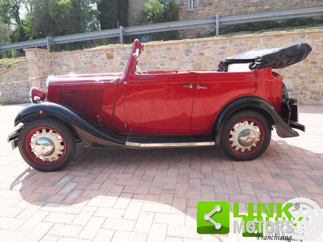 FIAT Balilla 508 TORPEDO targa ORO