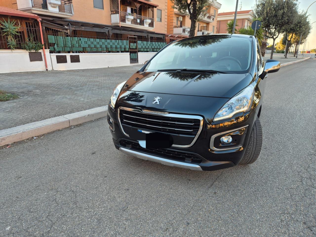 Peugeot 3008 1.6 hdi 115cv tetto panoramico 2016 gangio traino