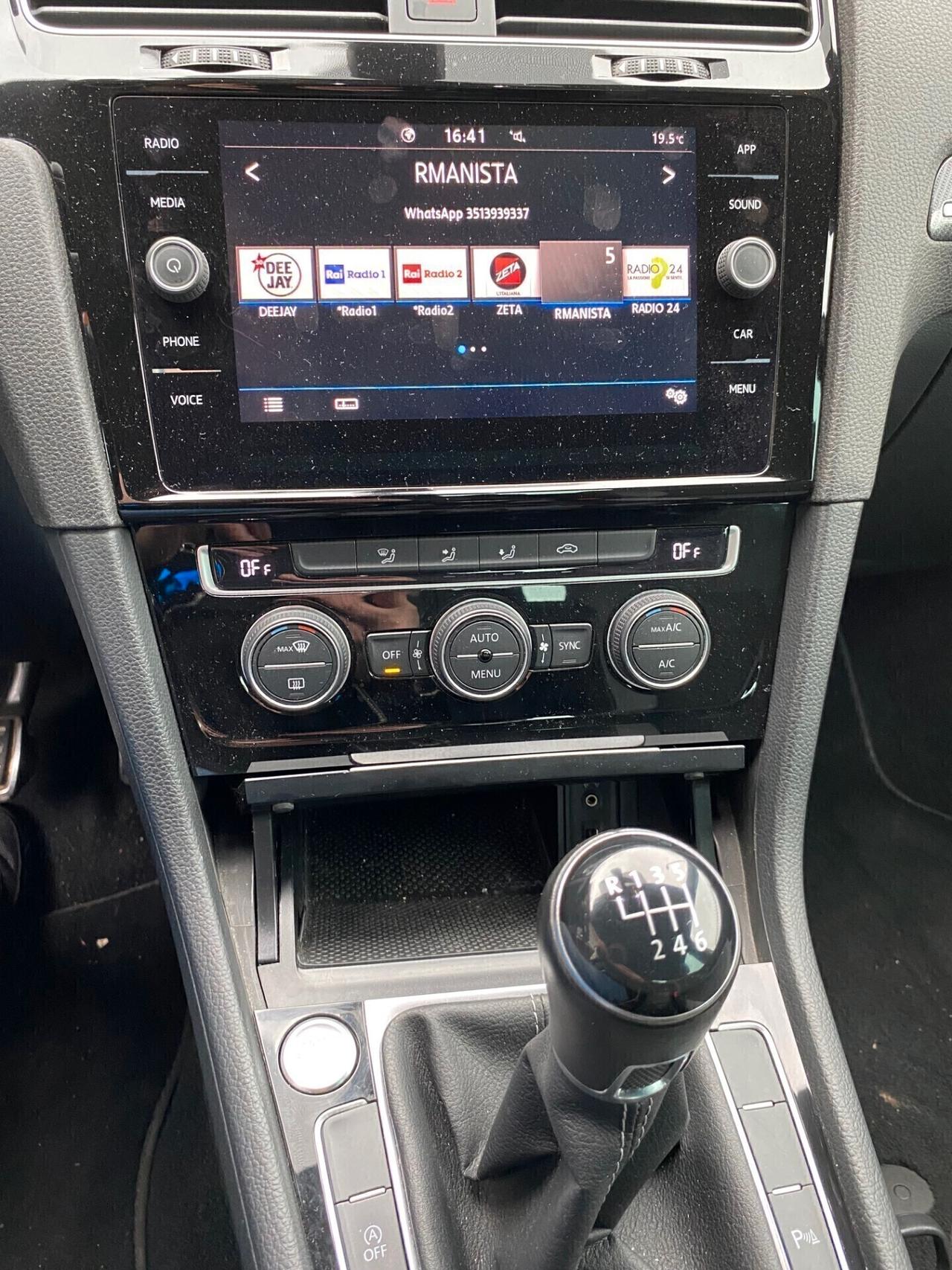 Volkswagen Golf 7.5 BlueMotion 1.5 TSI 150cv SPORT 5p.