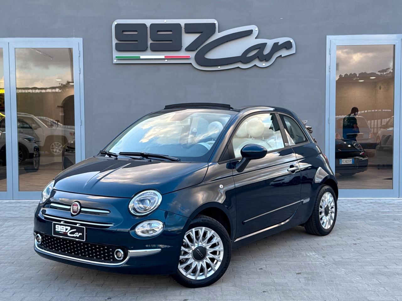 Fiat 500 C 1.0 Hybrid Lounge - COME NUOVA - COLORE BLU DIPINTO DI BLU