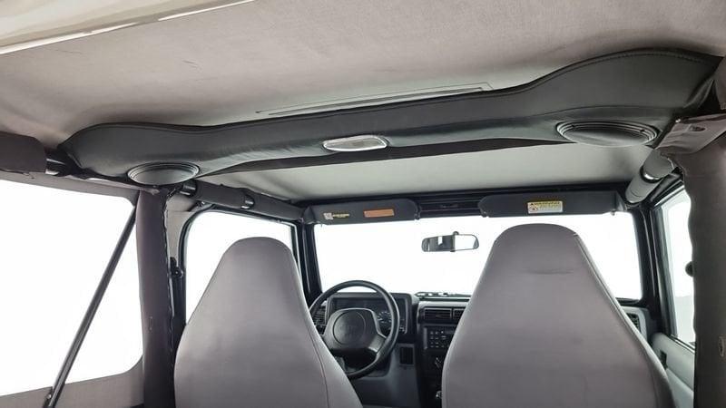 Jeep Wrangler 4.0 cat gancio di traino + Hard Top