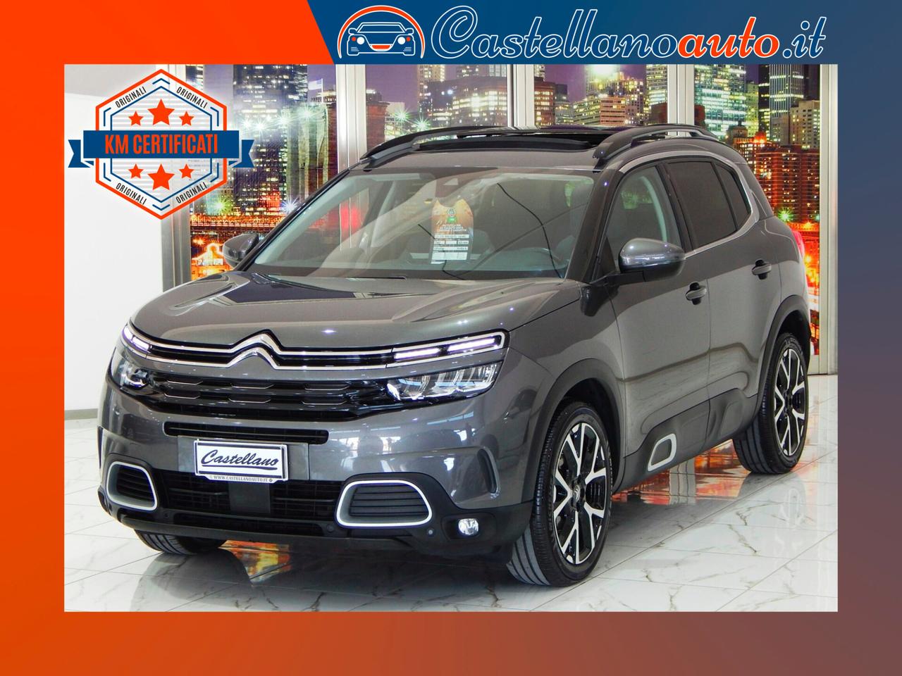Citroen C5 Aircross 1.5 bluehdi Shine S&S EAT8 TETTO-NAVI-PELLE-PARK-XENO