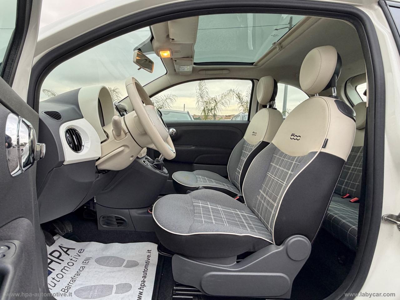 FIAT 500 1.2 Lounge TETTO IN VETRO SENSORI PARCHEGGIO