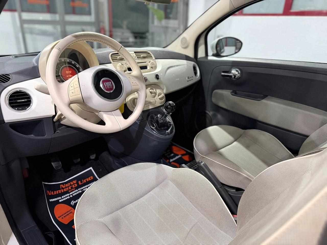 Fiat 500 1.2 benz 69cv Lounge 2010 Con soli 100.000KM