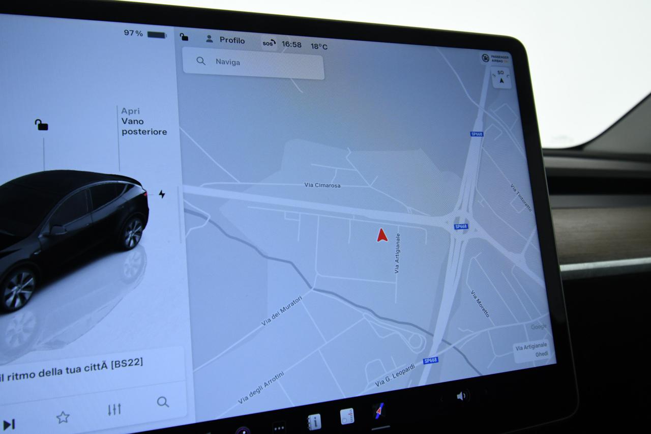 TESLA Model Y Long Range Dual Motor awd PILOTA AUTOMATICO+CAMERA+ACC