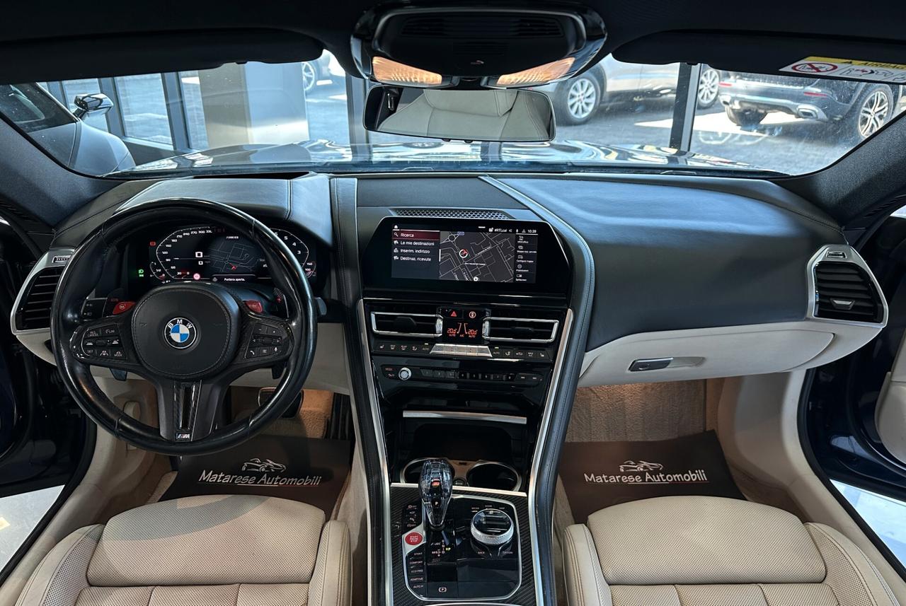 BMW M850 GranCoupè CarbonCore ScaricoAkrapovic Certificata BMW
