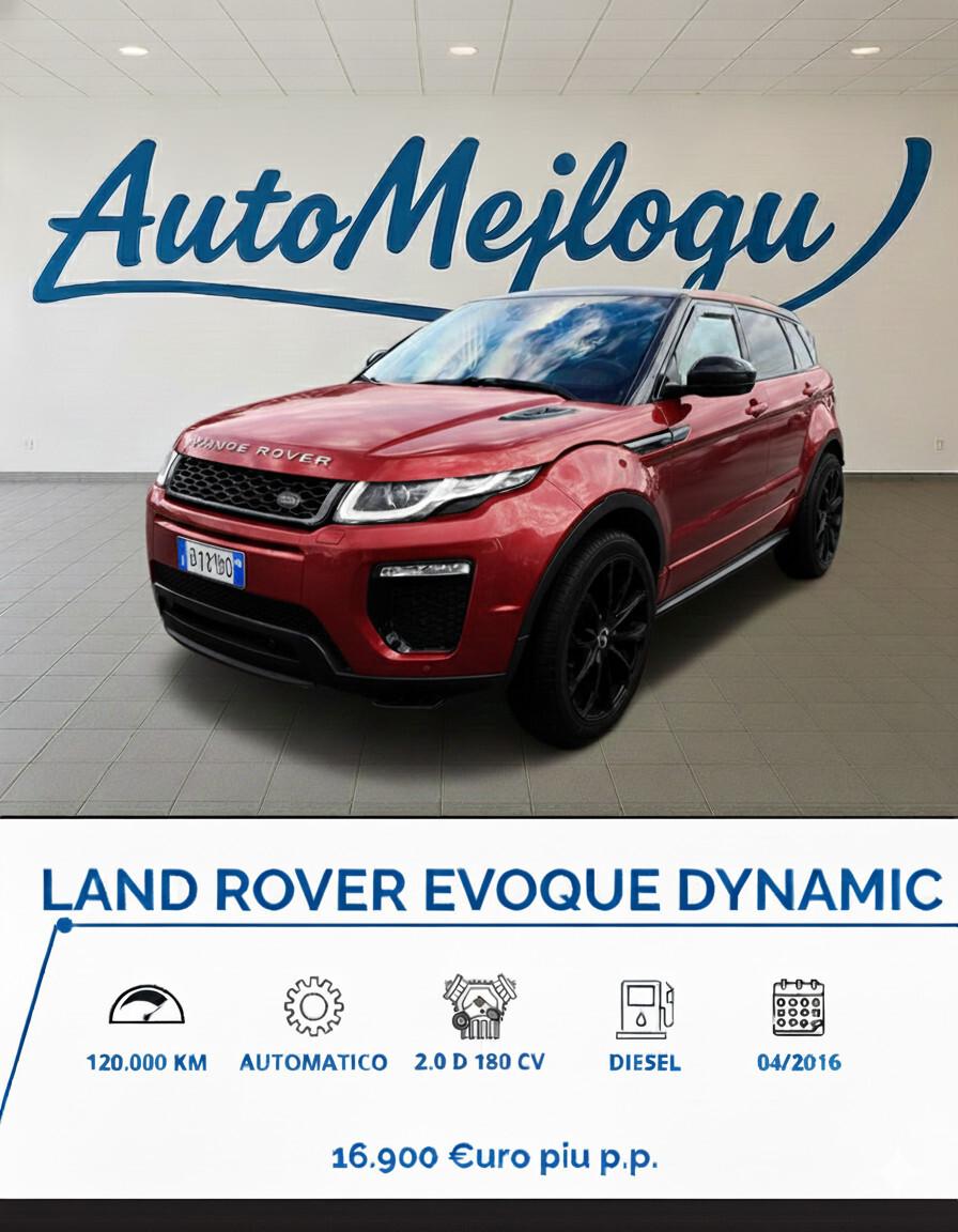 Land Rover Range Evoque 2.0 TD4 180 CV 5p. HSE Dynamic