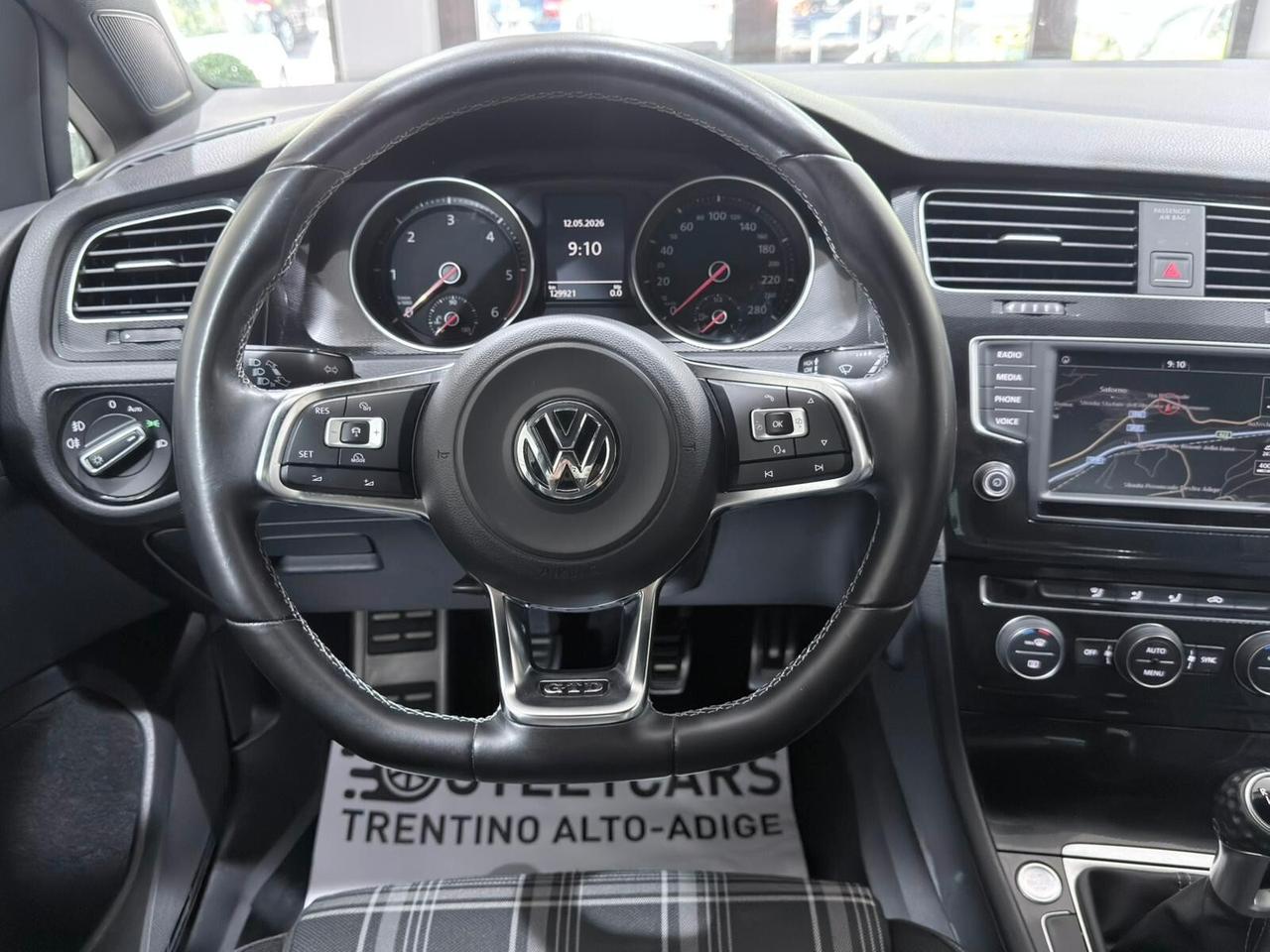 VW GOLF GTD 2.0 184cv MANUALE 1PROPRIETARIO 2016