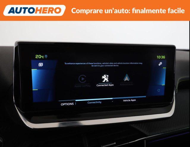 PEUGEOT 2008 motore elettrico 136 CV GT