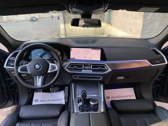 BMW X6 xDrive40d 48V Msport TETTO APR/PAN-CERCHI 22''