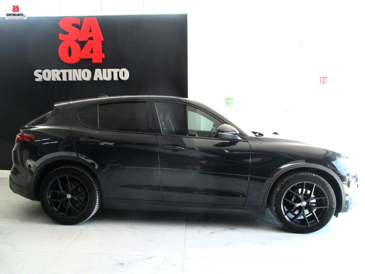 Alfa Romeo Stelvio 2.2 Turbodiesel 190 CV AT8 Q4 Sprint BLACK EDITION 11/2021 KM85000 FULL