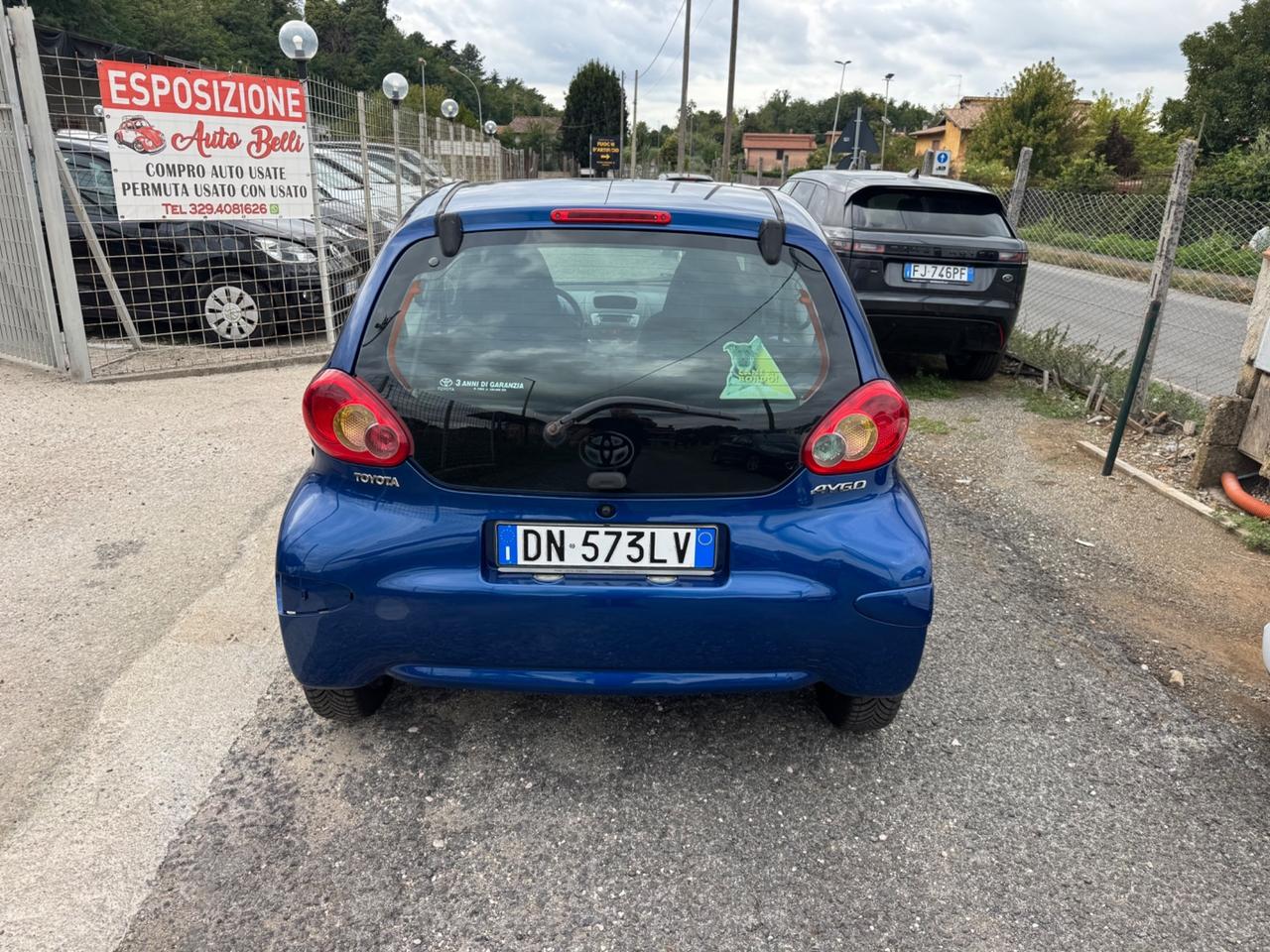 Toyota Aygo 1.0 12V VVT-i 3 porte Griffe AUTOMATICO