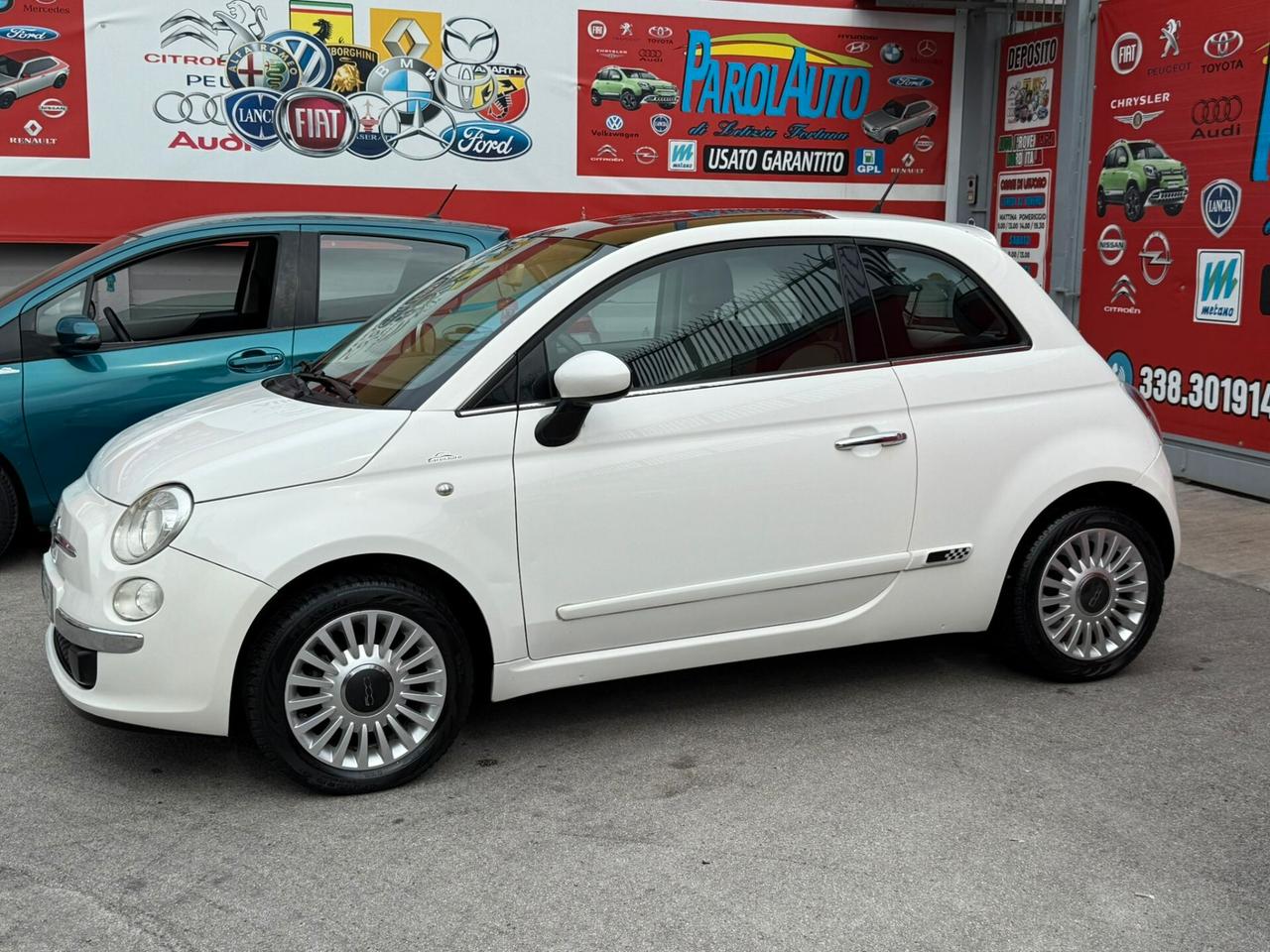 Fiat 500 1.2 69cv Lounge - 2009
