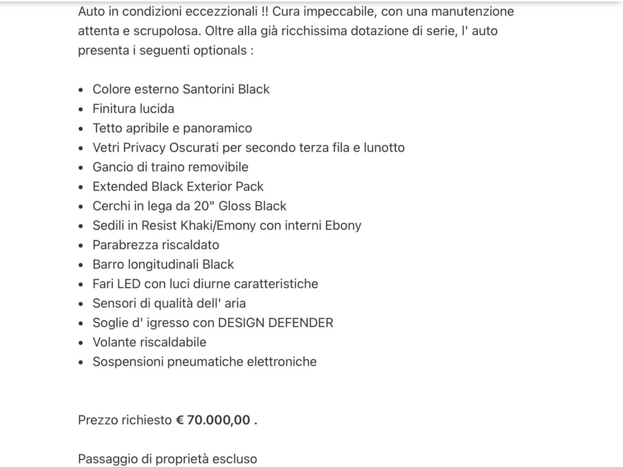 Land Rover Defender 110 3.0D I6 300 CV AWD Auto X-Dynamic SE Perfetta