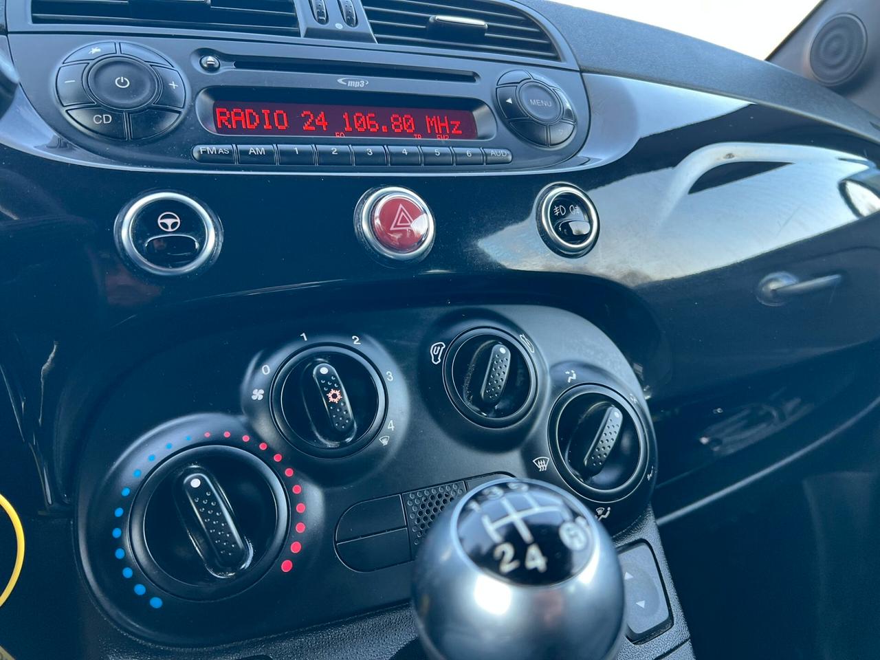 Fiat 500 1.2 Matt black