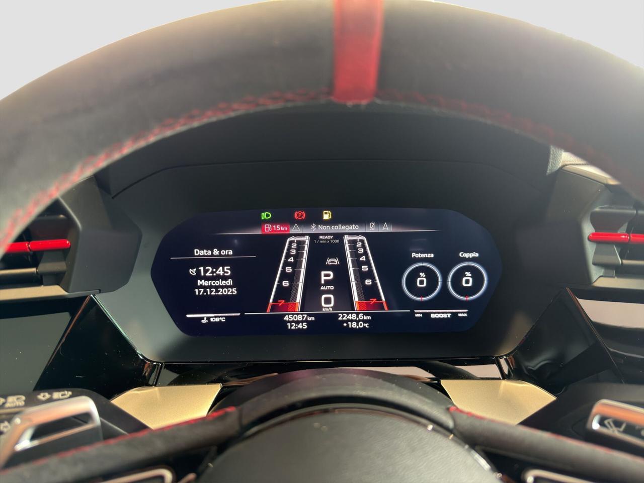 Audi RS3 Sportback 2.5 tfsi 400cv Carboceramica Tetto 2022