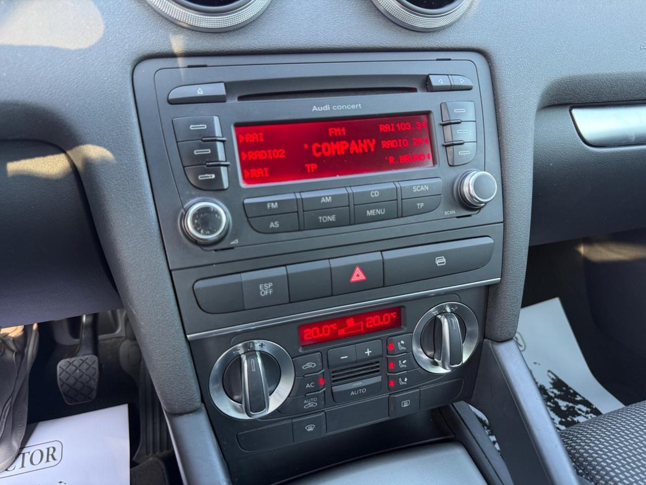Audi A3 2.0 TDI 170 CV Quattro Xeno Unico P.