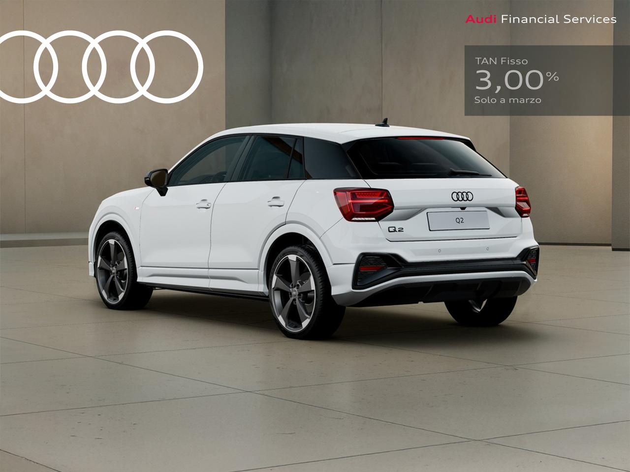 Audi Q2 30 2.0 tdi identity black