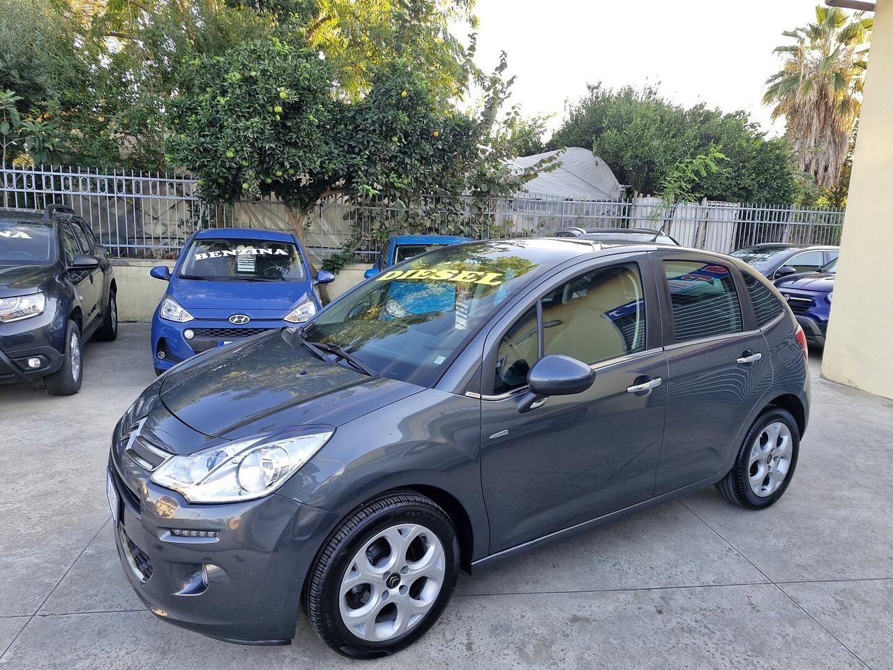 CITROEN C3 1.6 BlueHDI 75CV EXCLUSIVE ANNO 2016