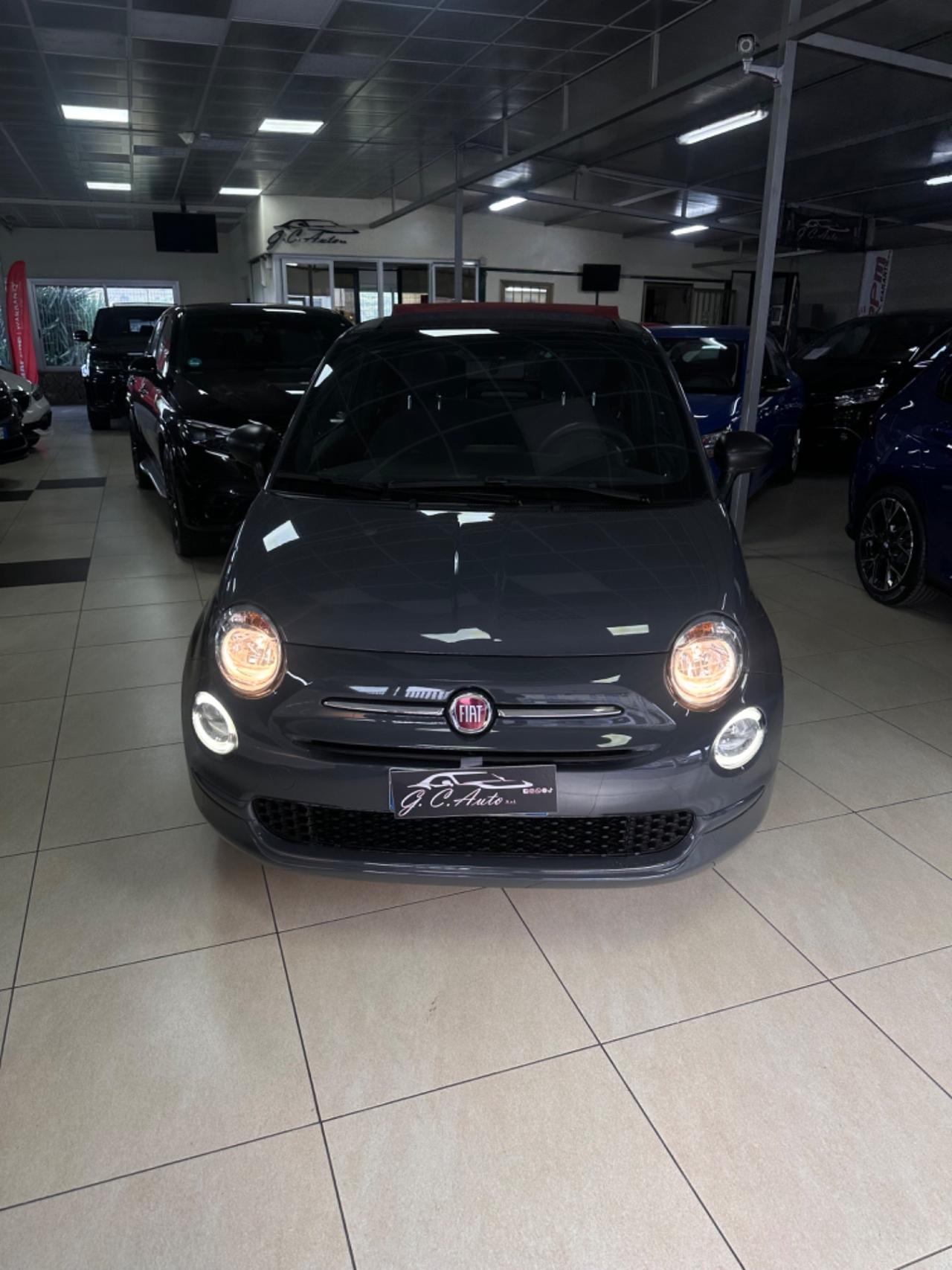 Fiat 500 C 1.0 Hybrid Red