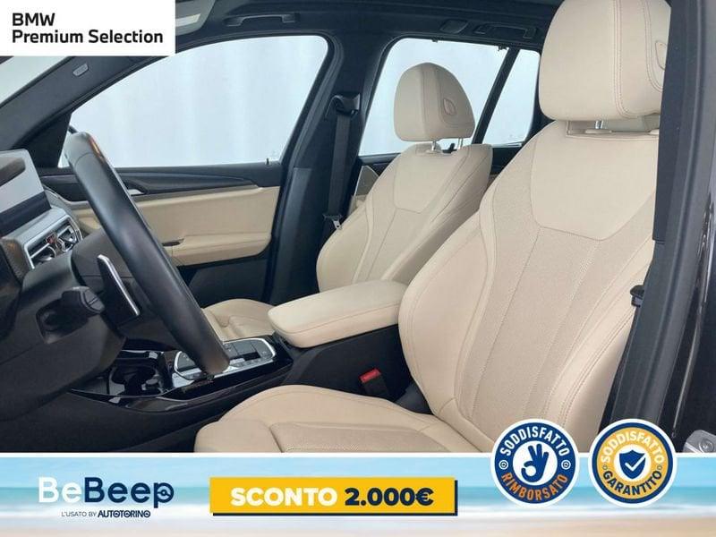 BMW X3 XDRIVE20D MHEV 48V MSPORT AUTO