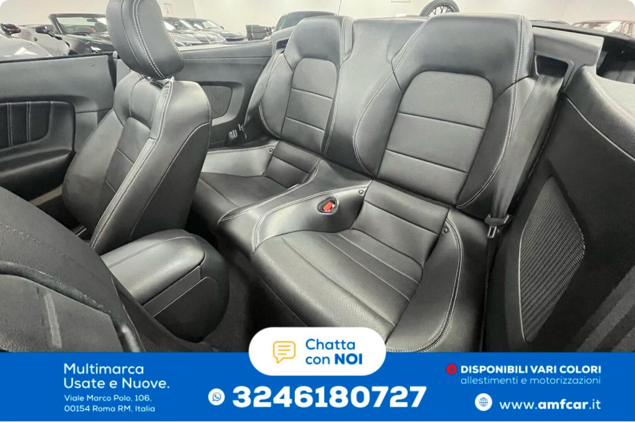 Ford Mustang 2.3 Cabrio C. automatico Led Camera