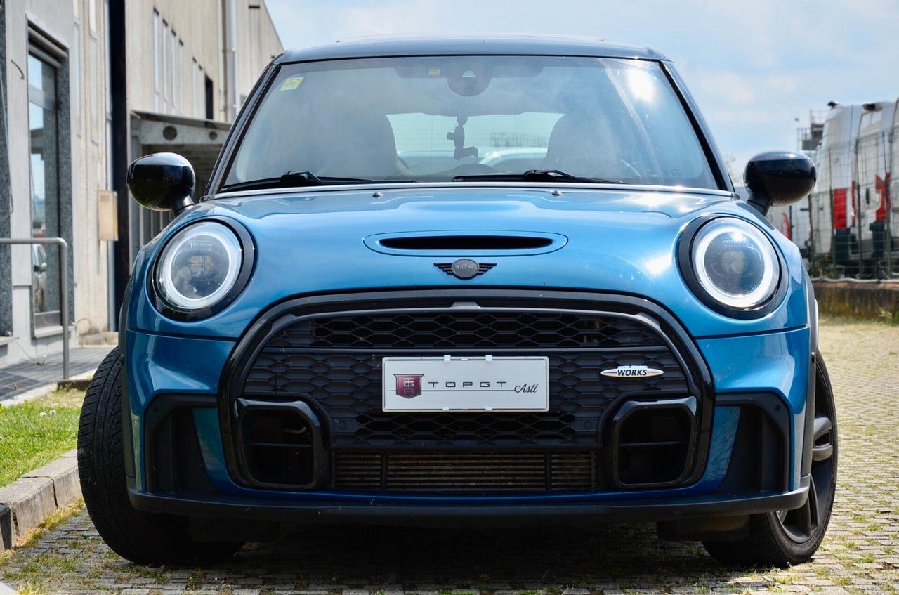 MINI COOPER S 5p 2.0 JCW 178cv AUTO, UNICOPROPRIETARIO, EURO 6D, UFF ITALIANA, TETTO, FARI LED, RETROCAMERA, HEAD-UP DISPLAY, PERMUTE