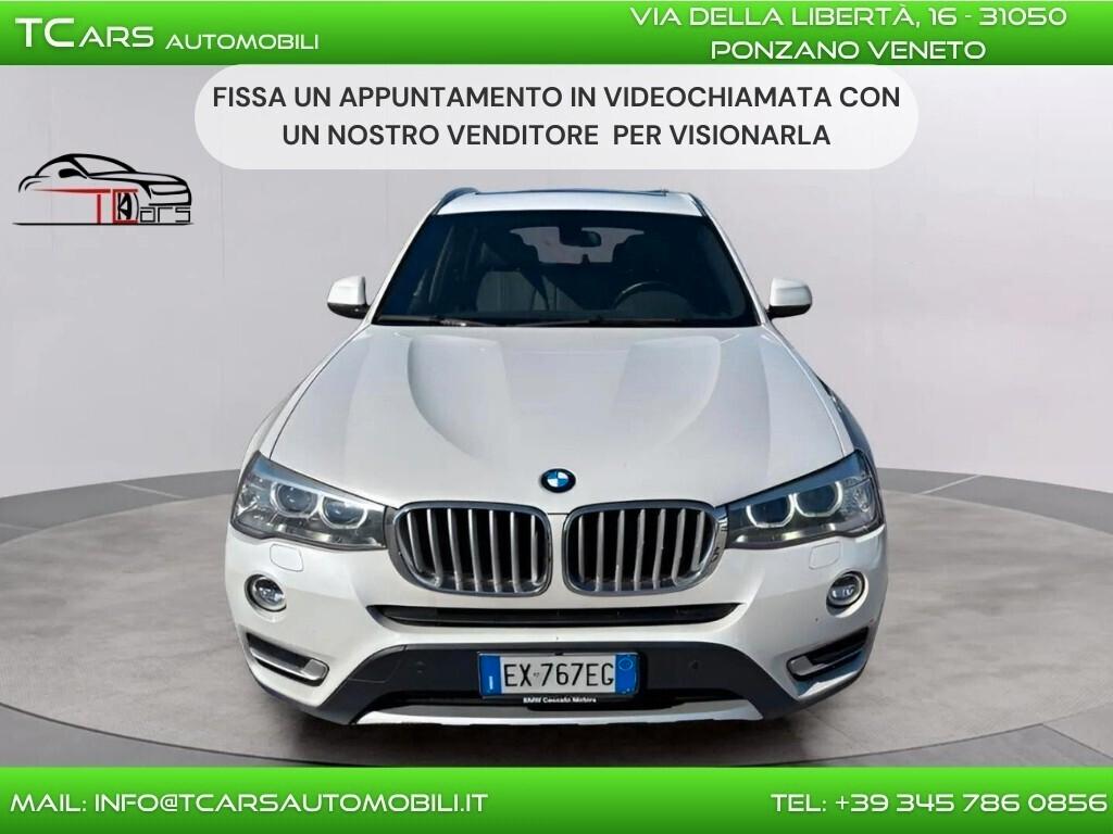 BMW X3 XDRIVE XLINE - EURO 6 - TETTO APRIBILE