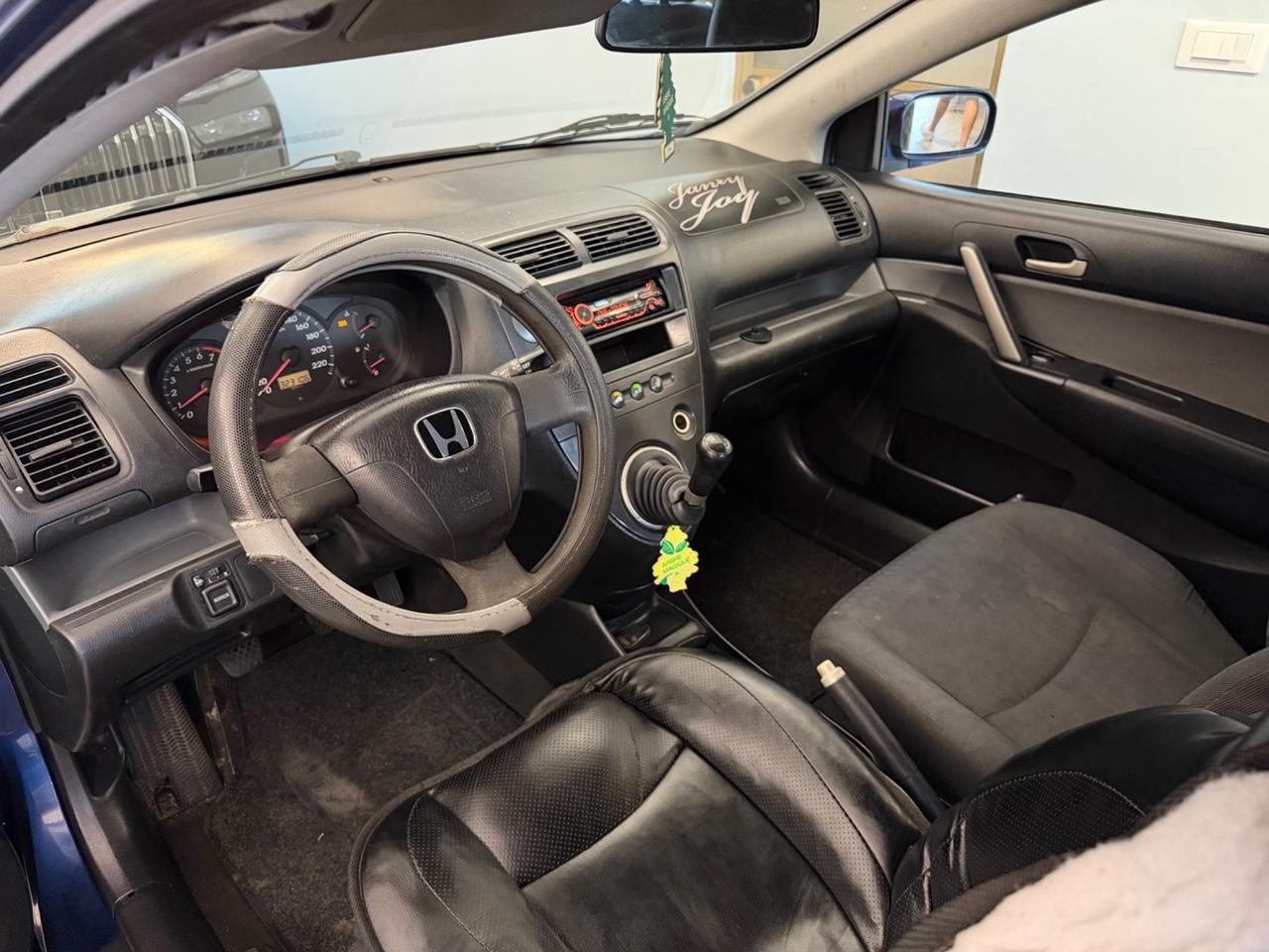 HONDA Civic 7a serie ('01'-'06') Civic 1.6 16V VTEC cat 3P ES (81 kw) Valore di listino: € 17300