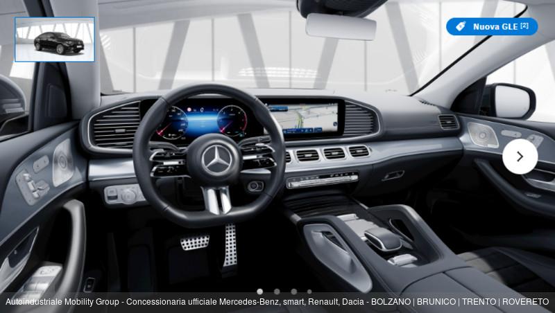 Mercedes-Benz GLE Coupé 300 D 4MATIC COUPE' MHEV AMG LINE ADVANCED PLUS