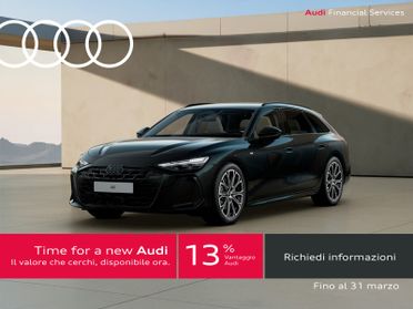 Audi A6 avant 2.0 tdi mhev + s line edition quattro 204cv s-tronic