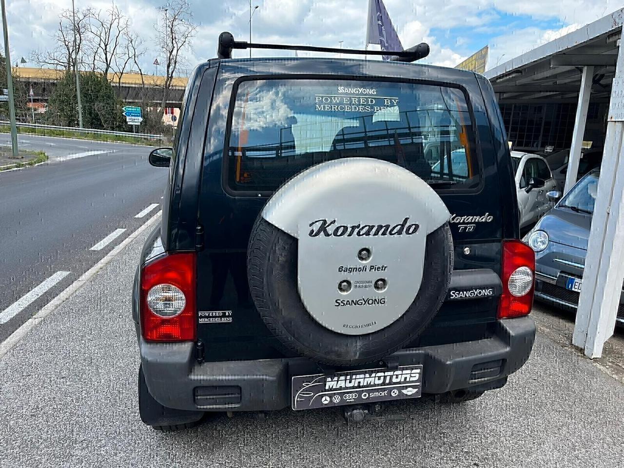 SSANGYONG KORANDO 2 SERIE 2.9 TURBODIESEL ELX - GANCIO TRAINO