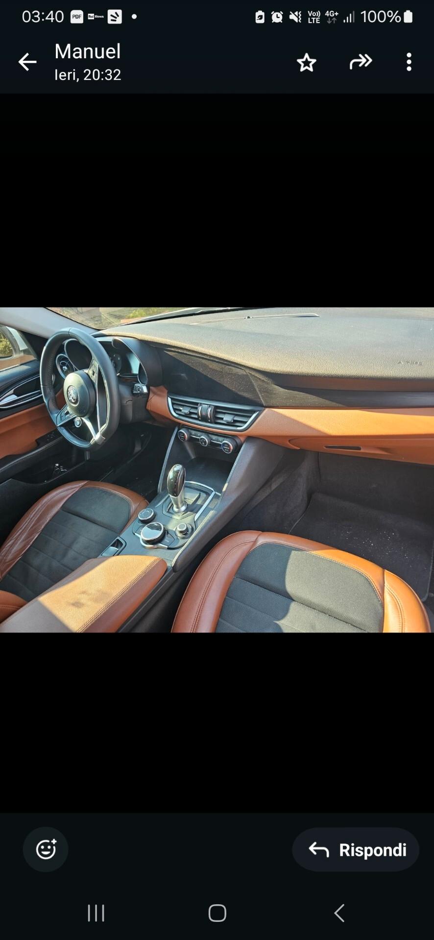 Alfa Romeo Giulia 2.2 Turbodiesel 150 CV AT8 Business