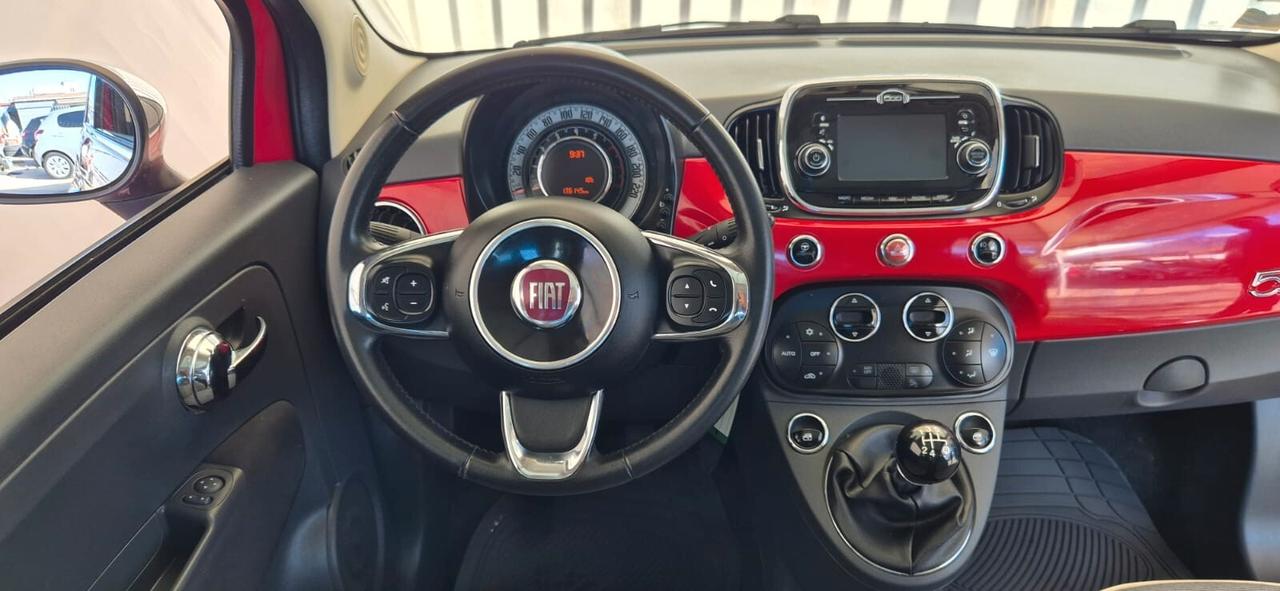 FIAT 500 BENZINA 1.2 69CV LOUNGE 05/2016