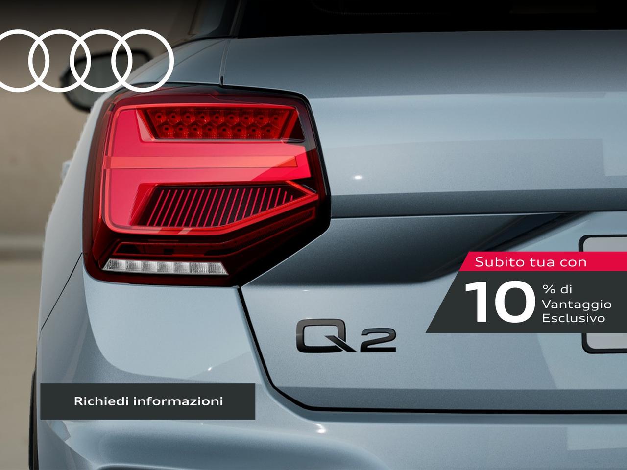 Audi Q2 40 2.0 tfsi identity black quattro s-tronic