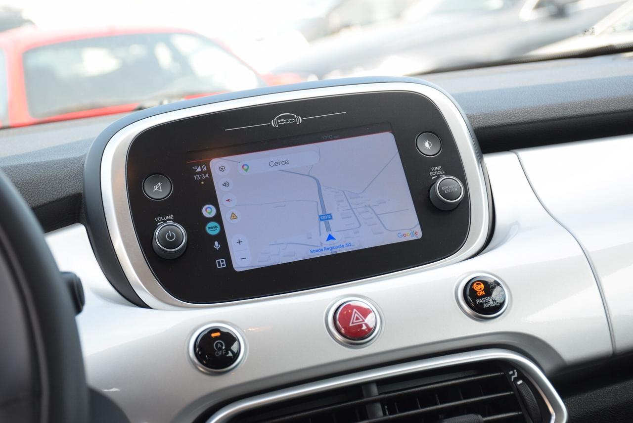 Fiat 500X 1.3 MJT 95CV NAVI ANDROID CRUISE BT OK NEOPATENTATI
