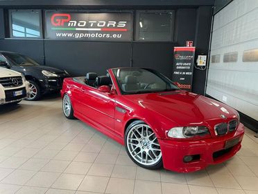 BMW M3 Cabrio 3.2 343CV MANUALE! ROSSA ORIGINALE !