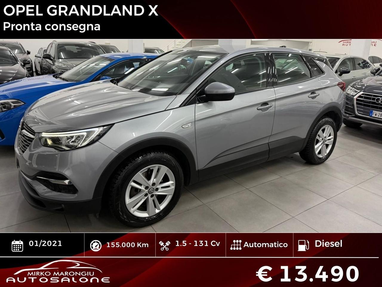 Opel Grandland X 1.5 diese Start&Stop FINANZIABILE