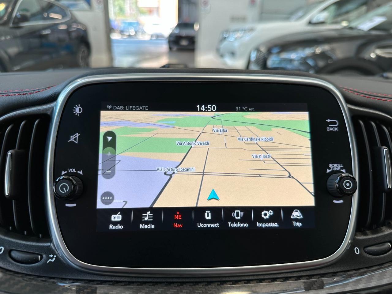 Abarth 595 1.4 t-jet Competizione 180cv auto - Tetto-Carplay-Beats-FULL