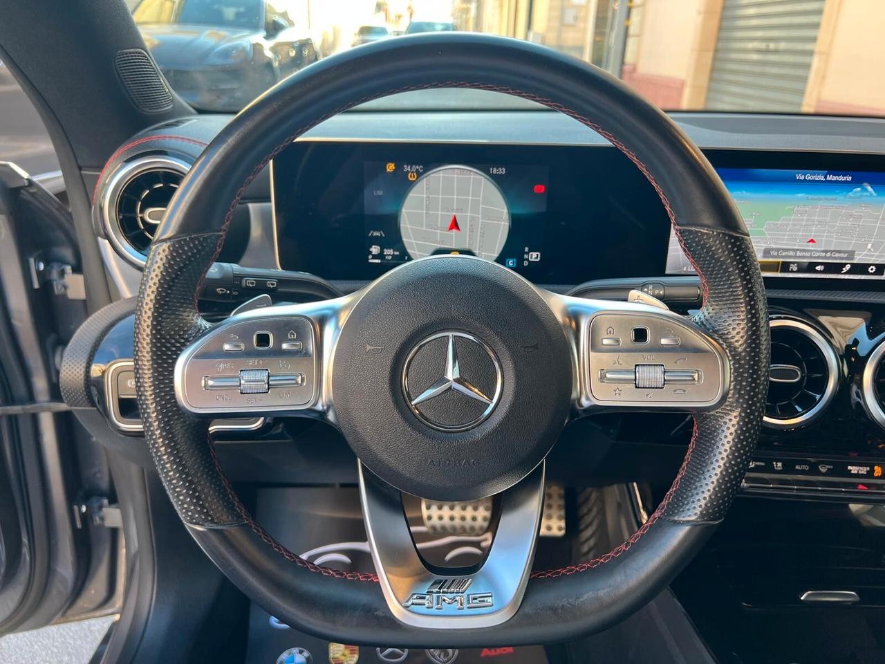 MERCEDES CLA 200D SHOOTING BRAKE PREMIUM 2.0 150CV PELLE NAVI CAM ANNO 2020