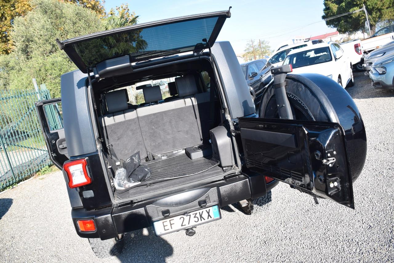 Jeep Wrangler 4X4 Unlimited 2.8 CRD Rubicon Autom. MOTORE NUOVO - GANCIO - FULL
