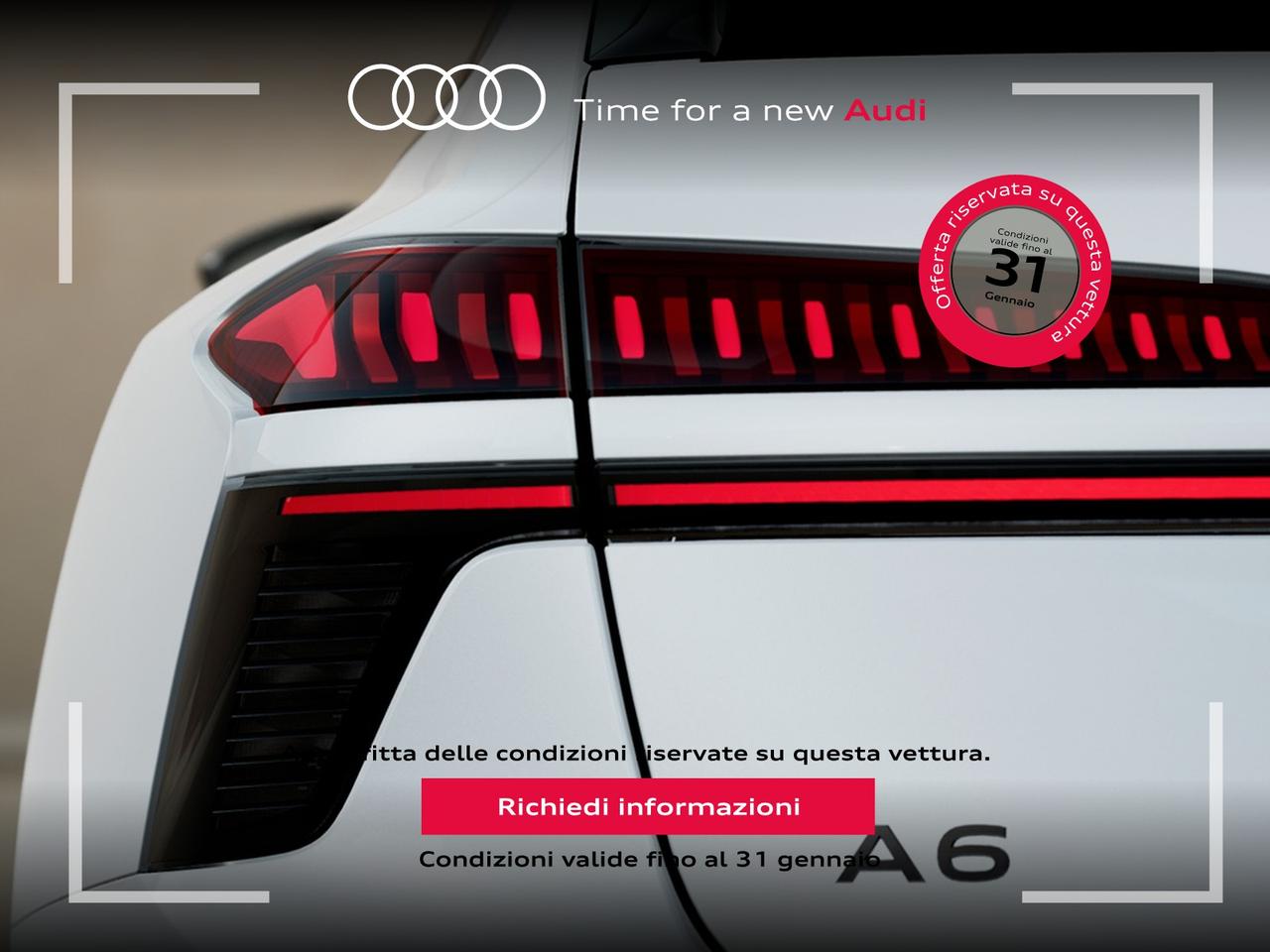 Audi A6 avant 2.0 tdi mhev + s line edition quattro 204cv s-tronic